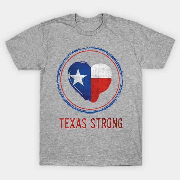 Love Texas Strong T-Shirt by thetruetee